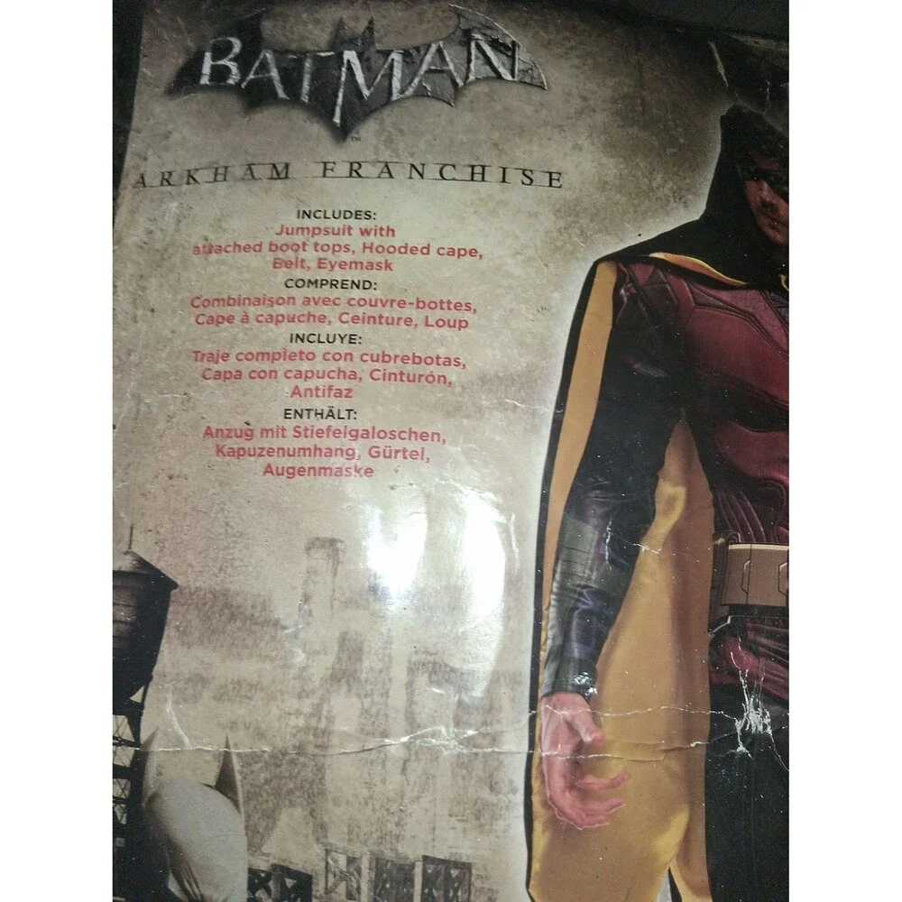 Batman Arkham Franchise Robin Costume sz large